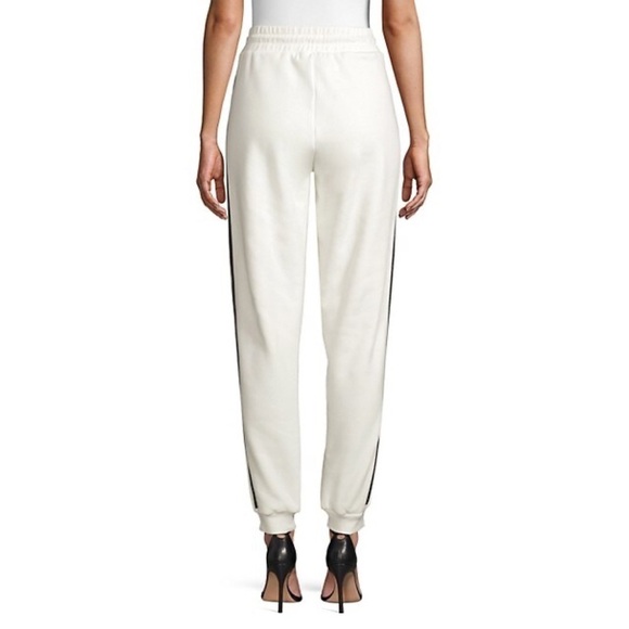 𝅺i.am.gia Striker Cotton White Cozy Sweatpants Small - Picture 2 of 8